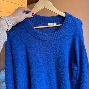 AYR Blue Sweater Kickback Alpaca Merino never worn